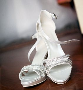 Brautschuhe - Sandalen