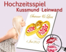 Beispiel für Kussmund Geschenk