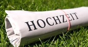 Hochzeitszeitung